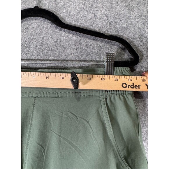 Eddie Bauer Pants women Small Green Travelers Pull On Gorpcore Hiking‎ Outdoor - Picture 3 of 8